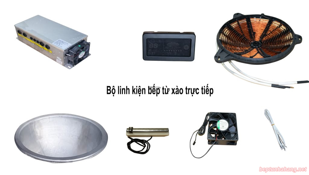 Bộ linh kiện bếp từ xào trực tiếp 8KW, 12KW, 15KW